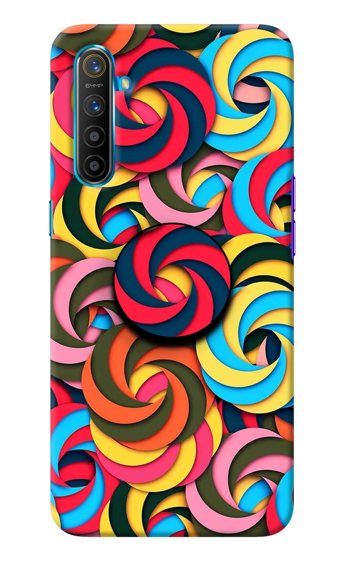 Spiral Pattern Realme XT/X2 Pop Case