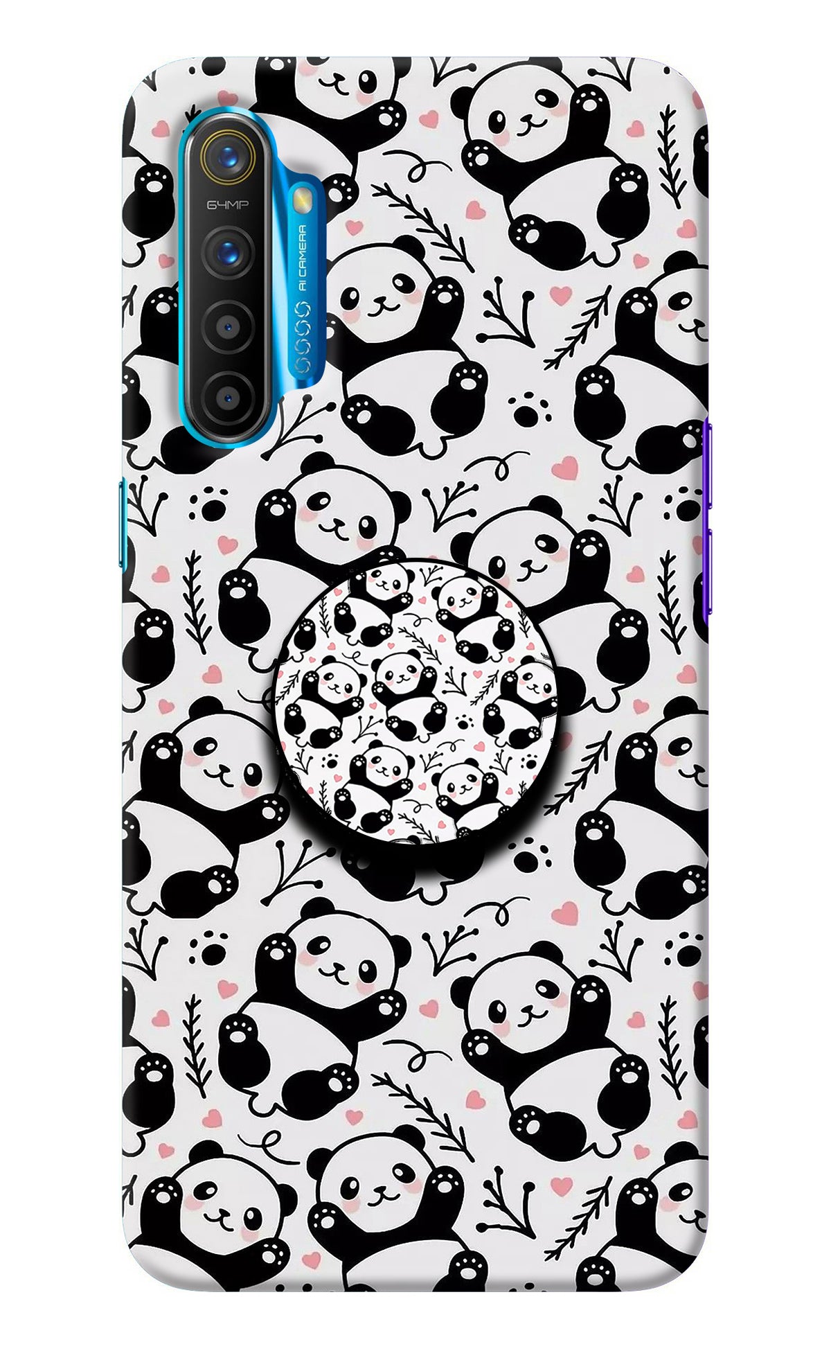 Cute Panda Realme XT/X2 Pop Case