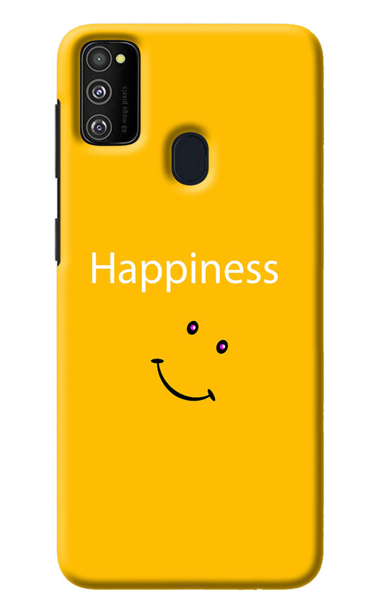 Happiness With Smiley Samsung M30s Back Cover