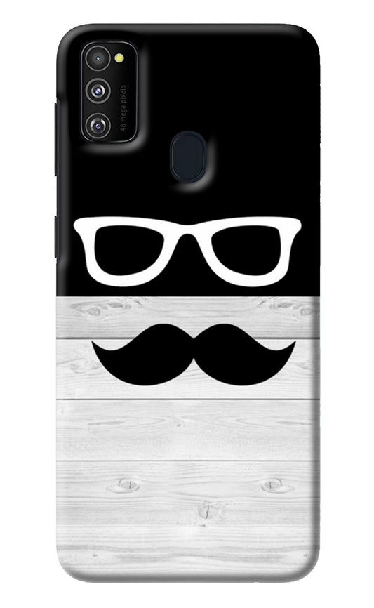 Mustache Samsung M30s Back Cover
