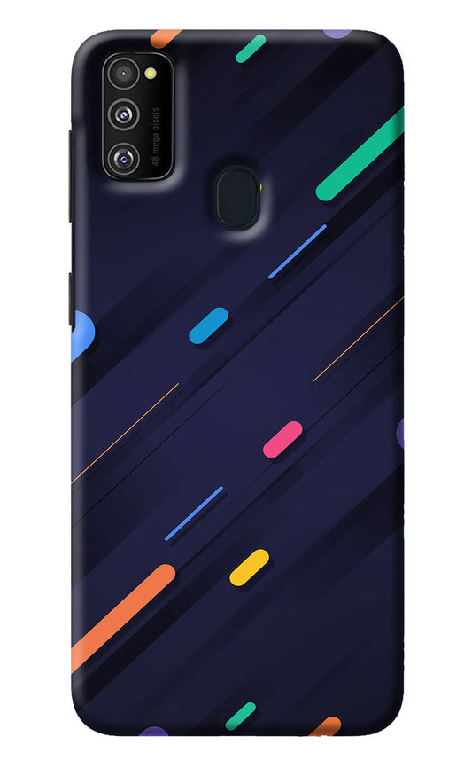Abstract Design Samsung M30s Back Cover
