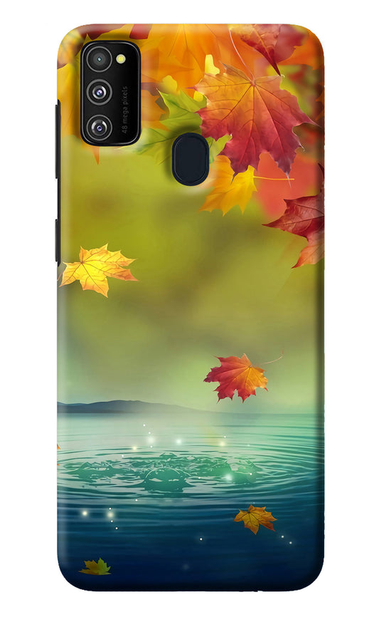 Flowers Samsung M30s Back Cover