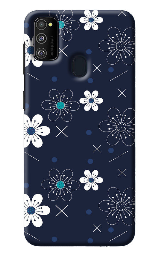 Flowers Samsung M30s Back Cover