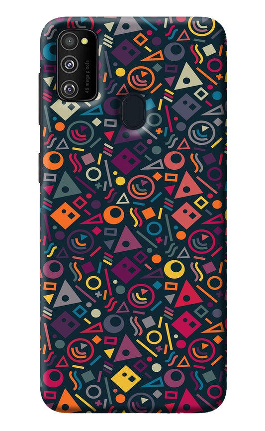 Geometric Abstract Samsung M30s Back Cover