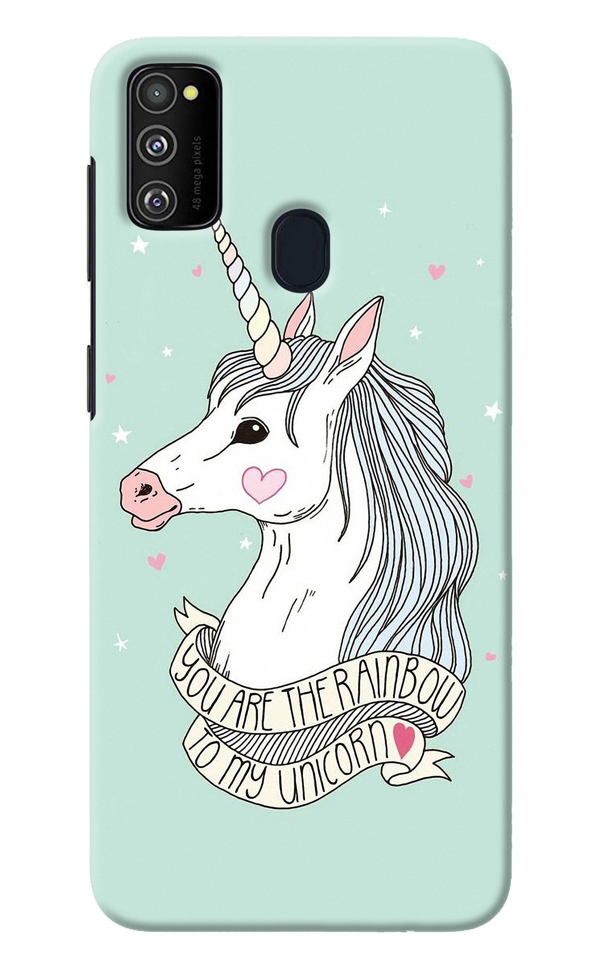 Unicorn Wallpaper Samsung M30s Back Cover