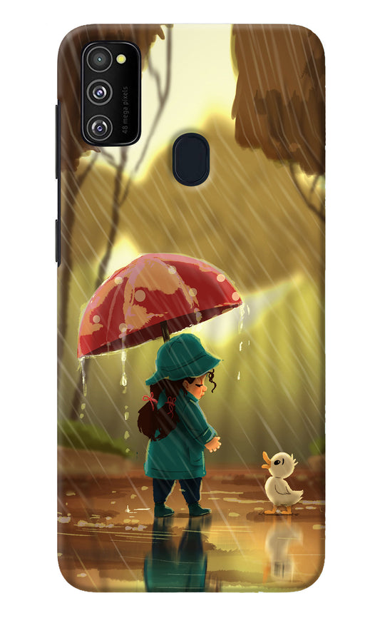 Rainy Day Samsung M30s Back Cover