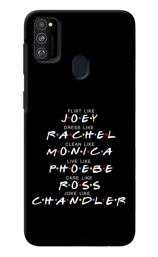 FRIENDS Character Samsung M30s Back Cover