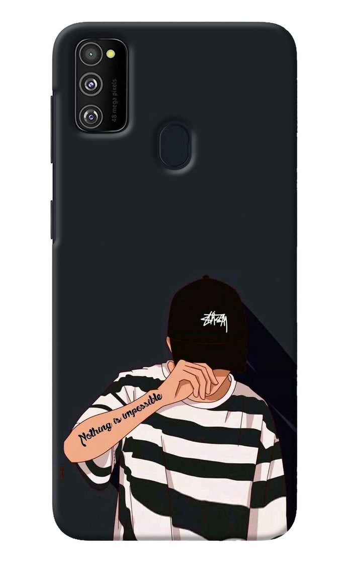 Aesthetic Boy Samsung M30s Back Cover