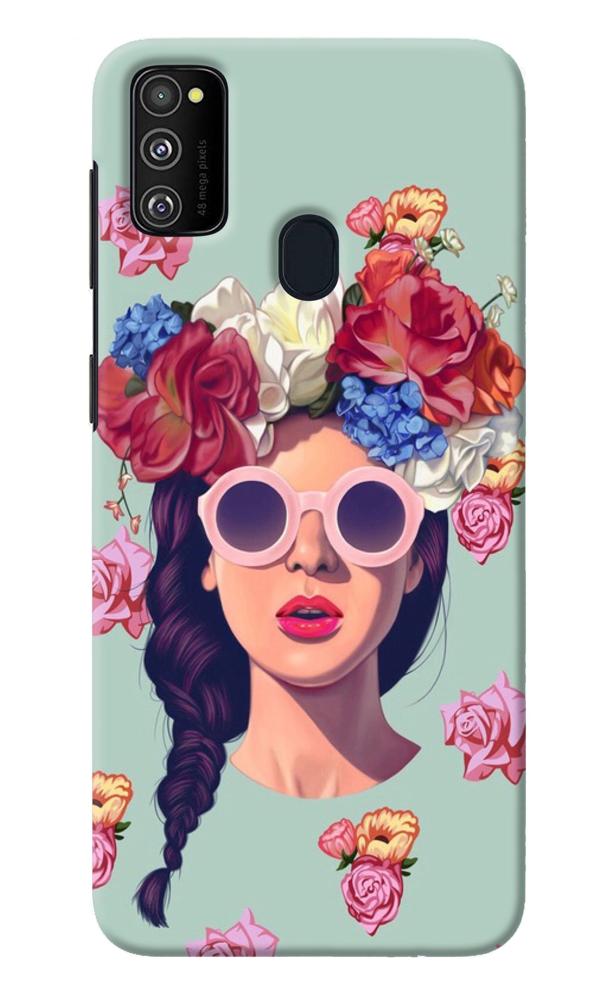 Pretty Girl Samsung M30s Back Cover