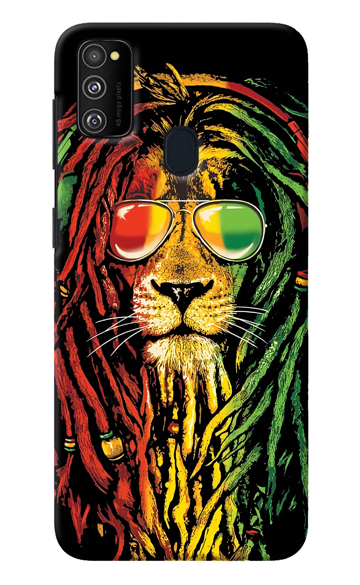 Rasta Lion Samsung M30s Back Cover