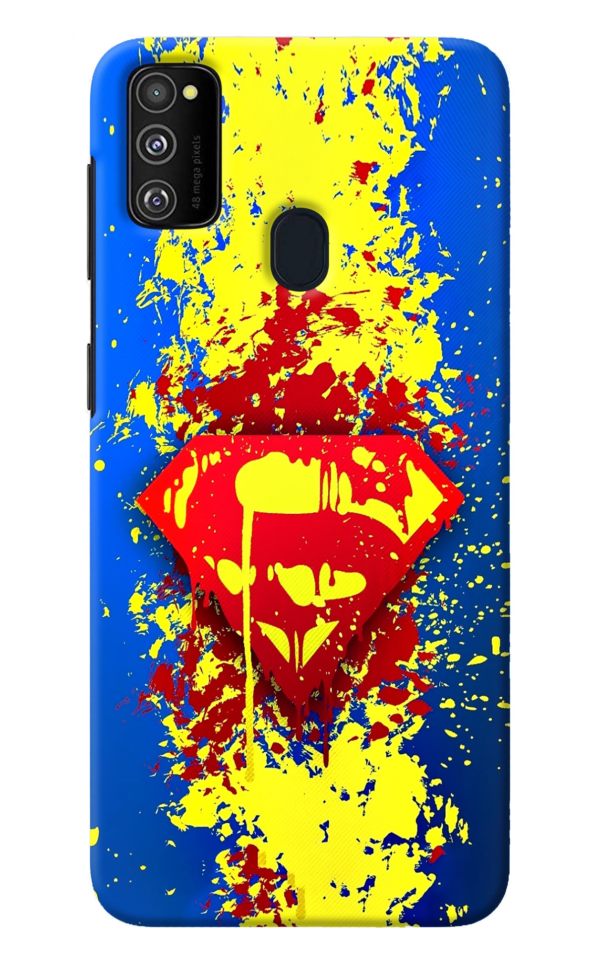 Superman logo Samsung M30s Back Cover