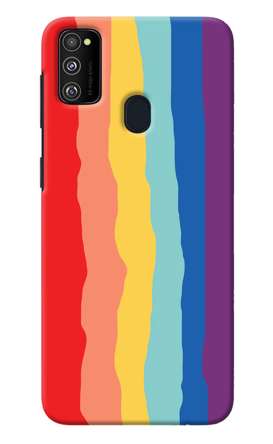 Rainbow Samsung M30s Back Cover