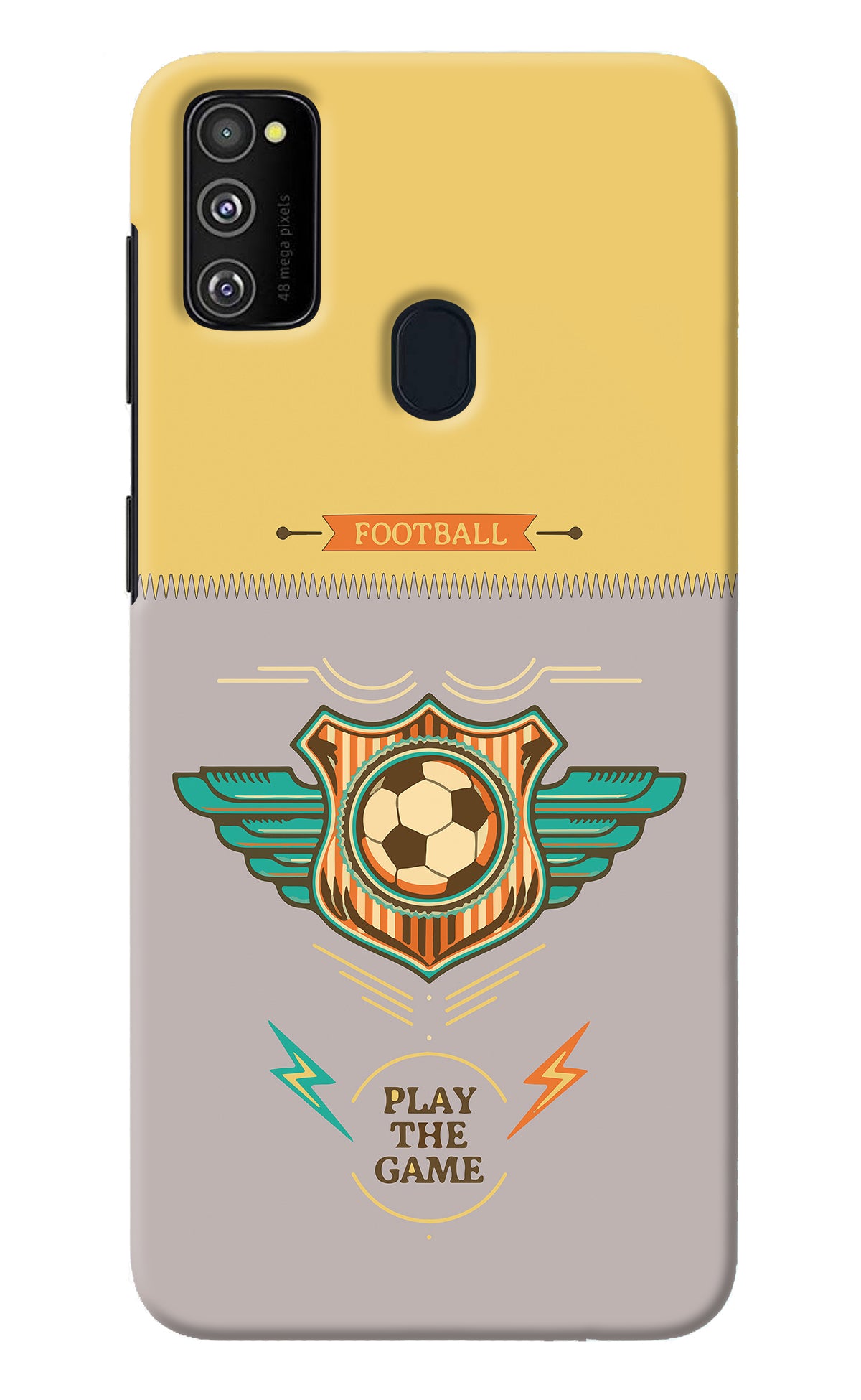 Football Samsung M30s Back Cover