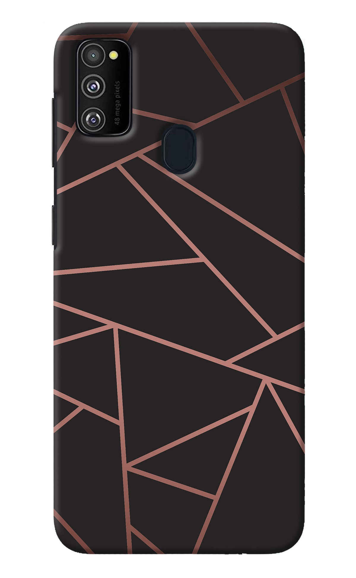 Geometric Pattern Samsung M30s Back Cover