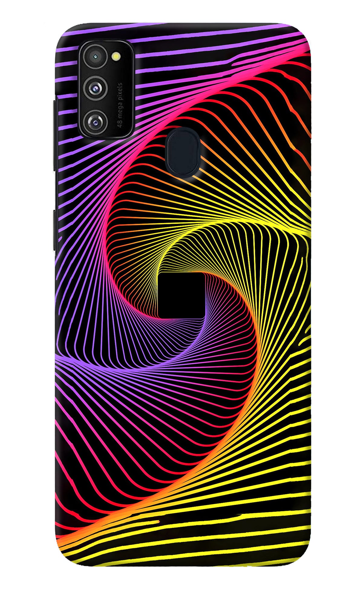 Colorful Strings Samsung M30s Back Cover