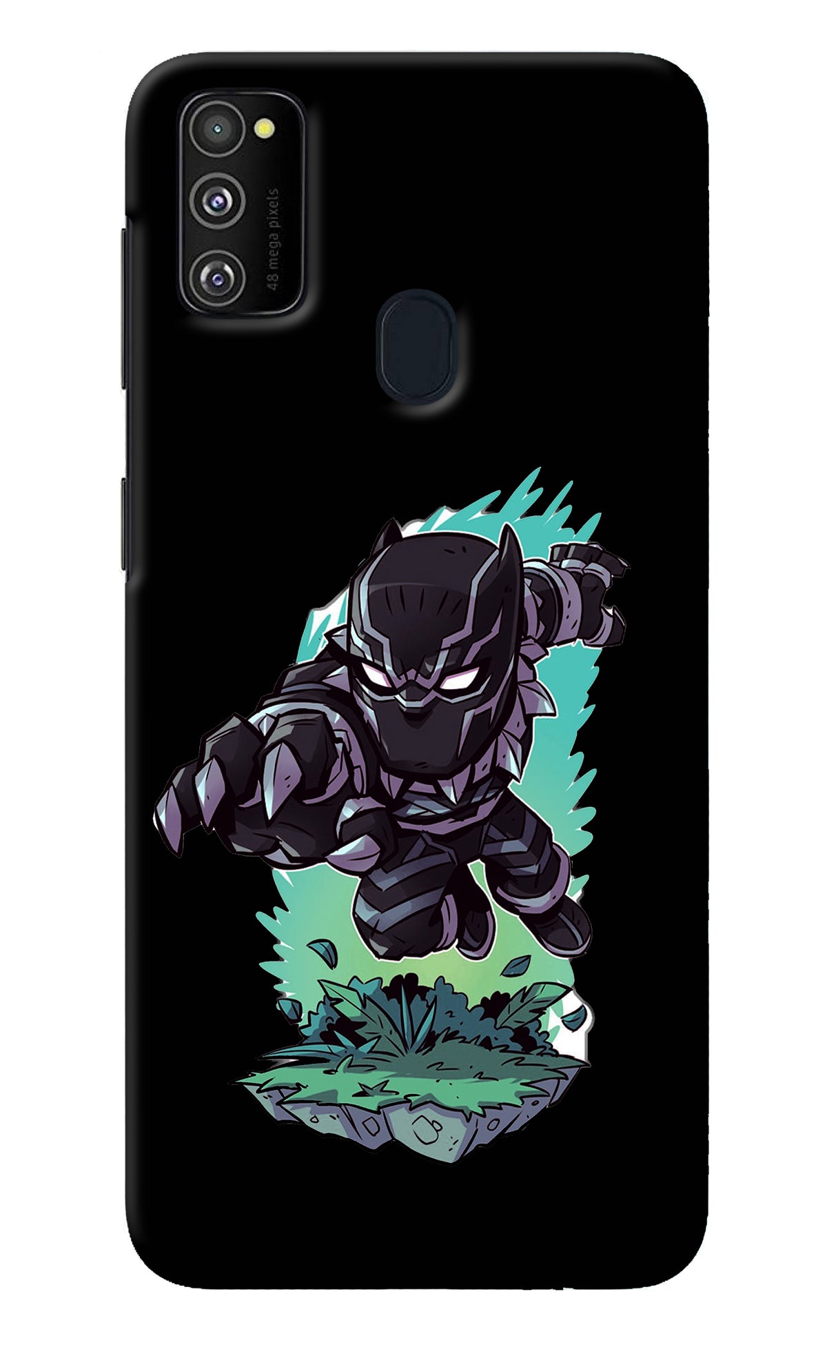 Black Panther Samsung M30s Back Cover