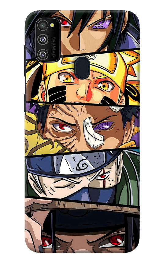 Naruto Character Samsung M30s Back Cover