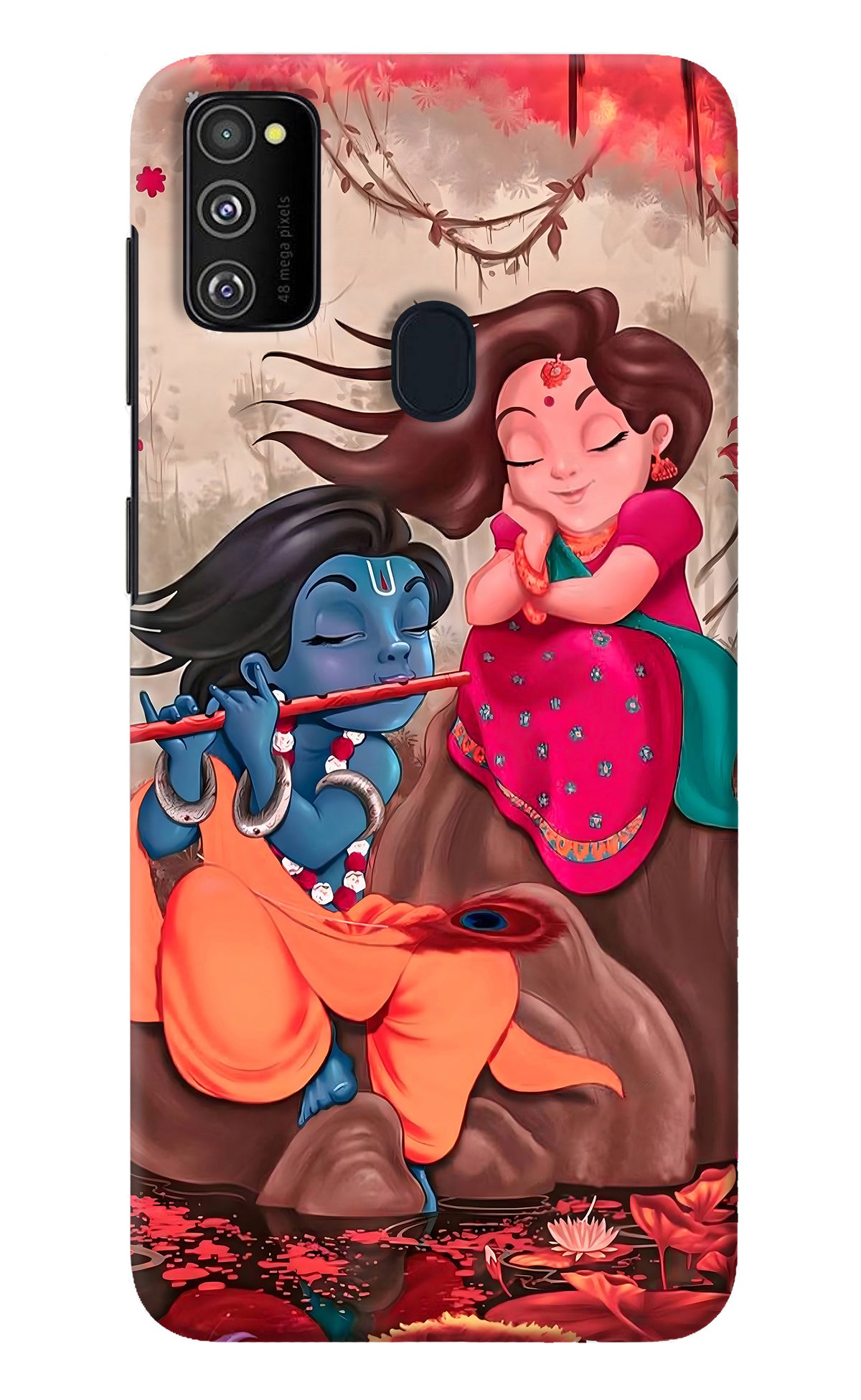 Radhe Krishna Samsung M30s Back Cover