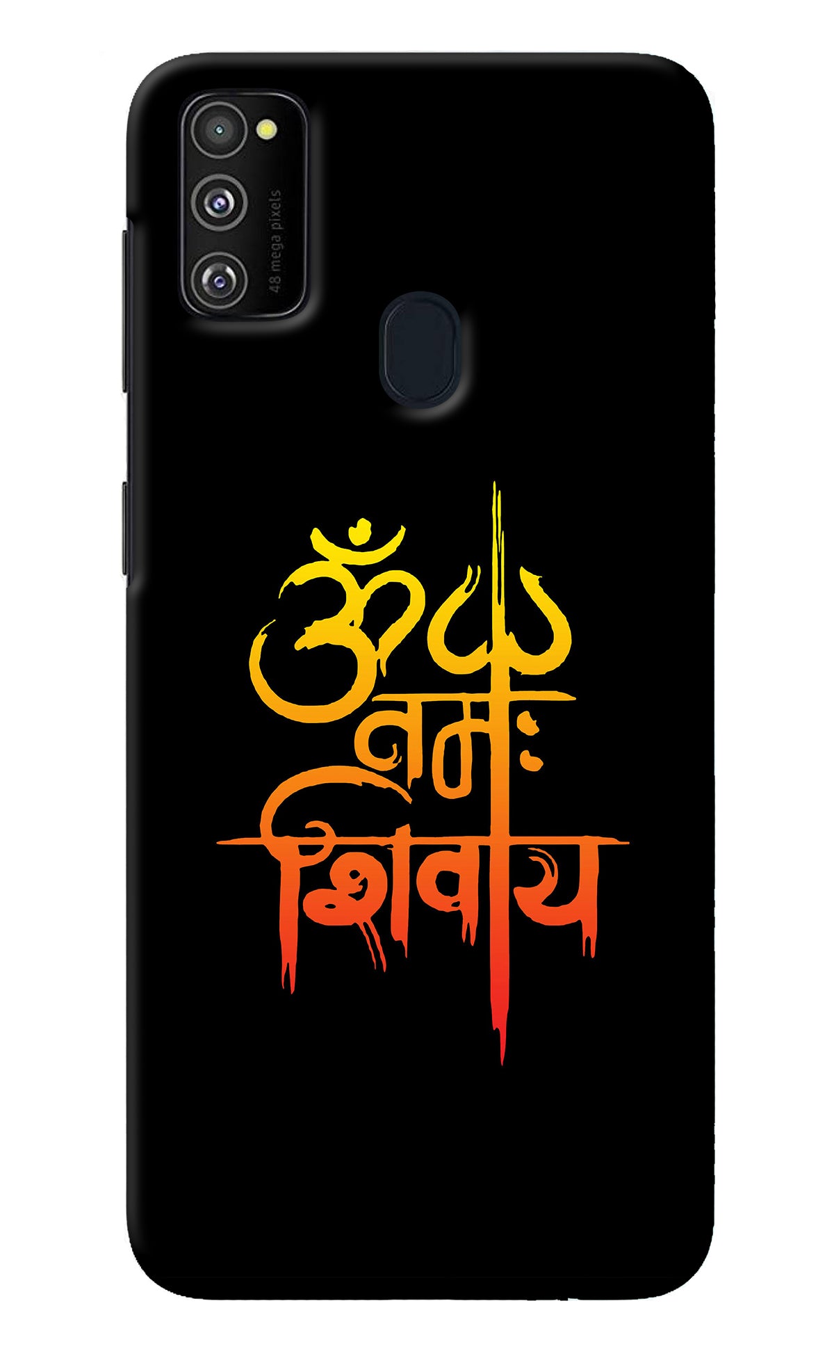 Om Namah Shivay Samsung M30s Back Cover