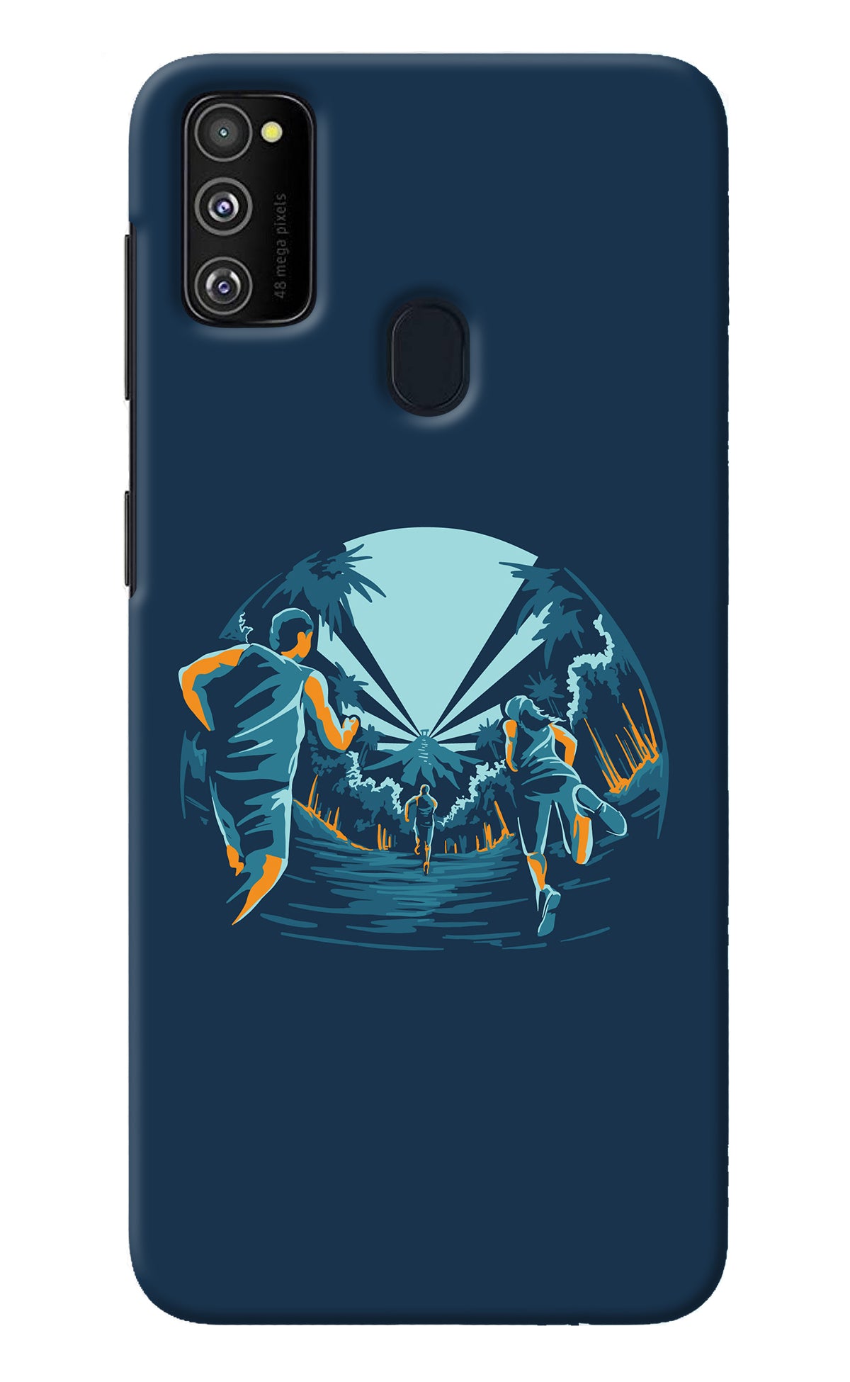 Team Run Samsung M30s Back Cover