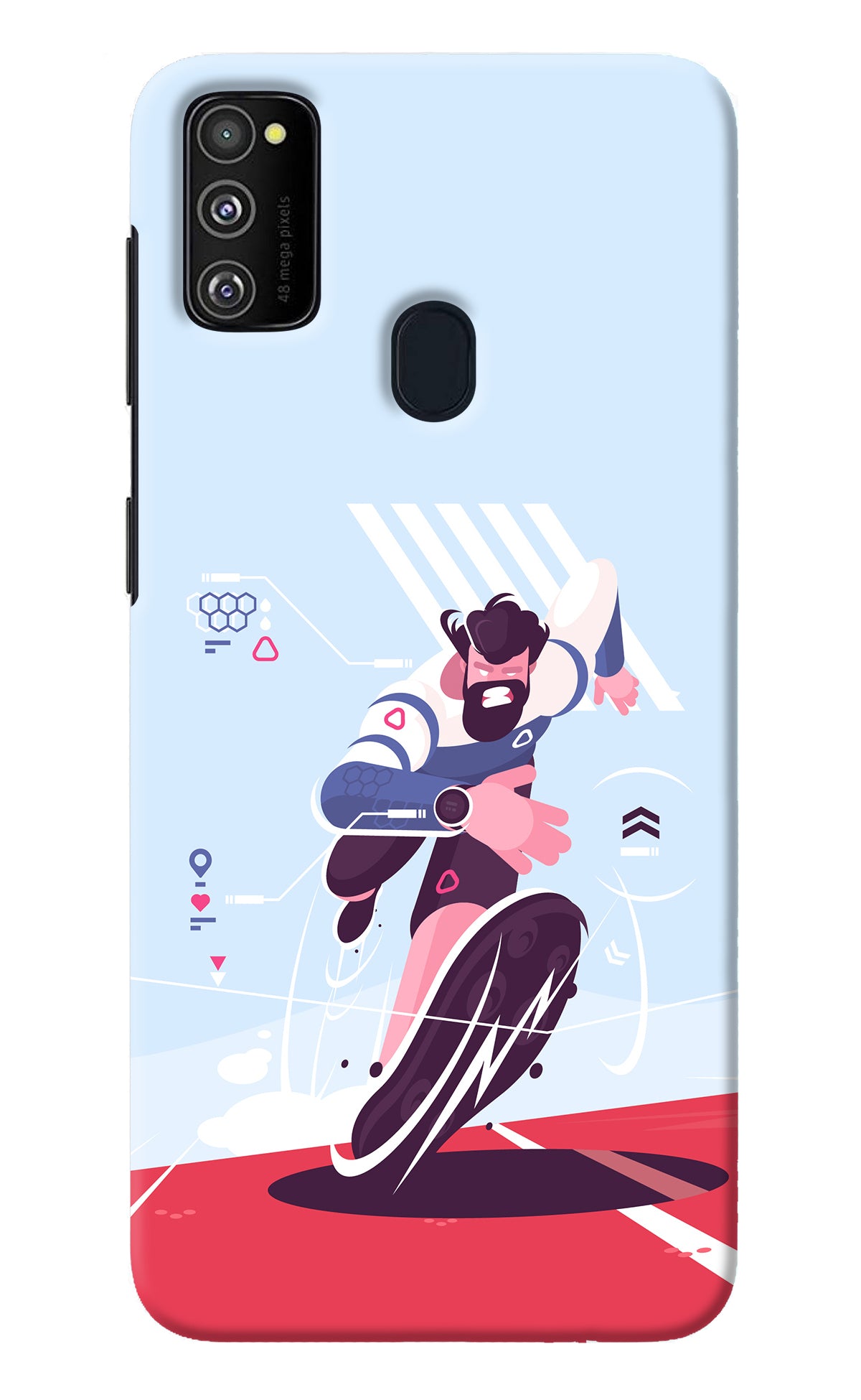 Run Pro Samsung M30s Back Cover