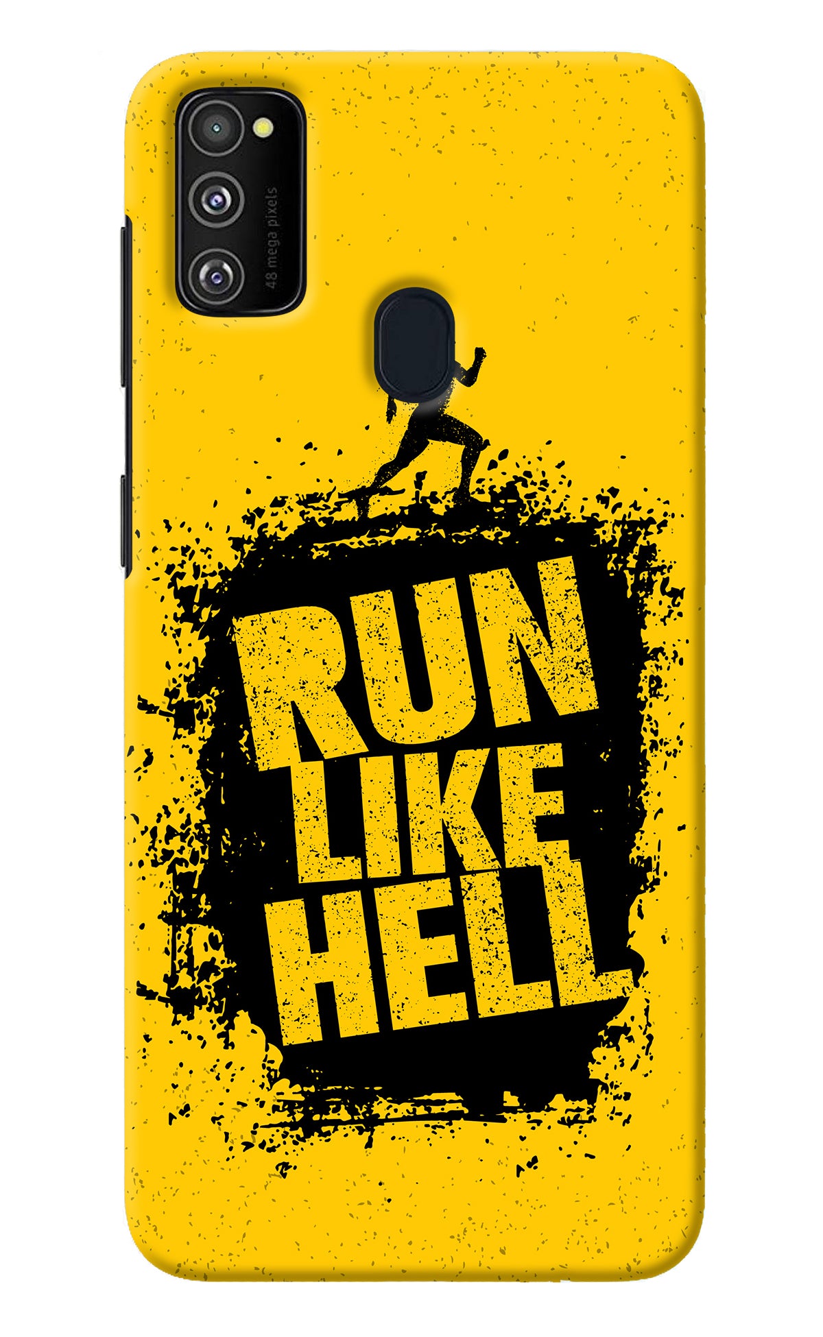 Run Like Hell Samsung M30s Back Cover