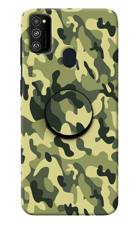 Camouflage Samsung M30s Pop Case