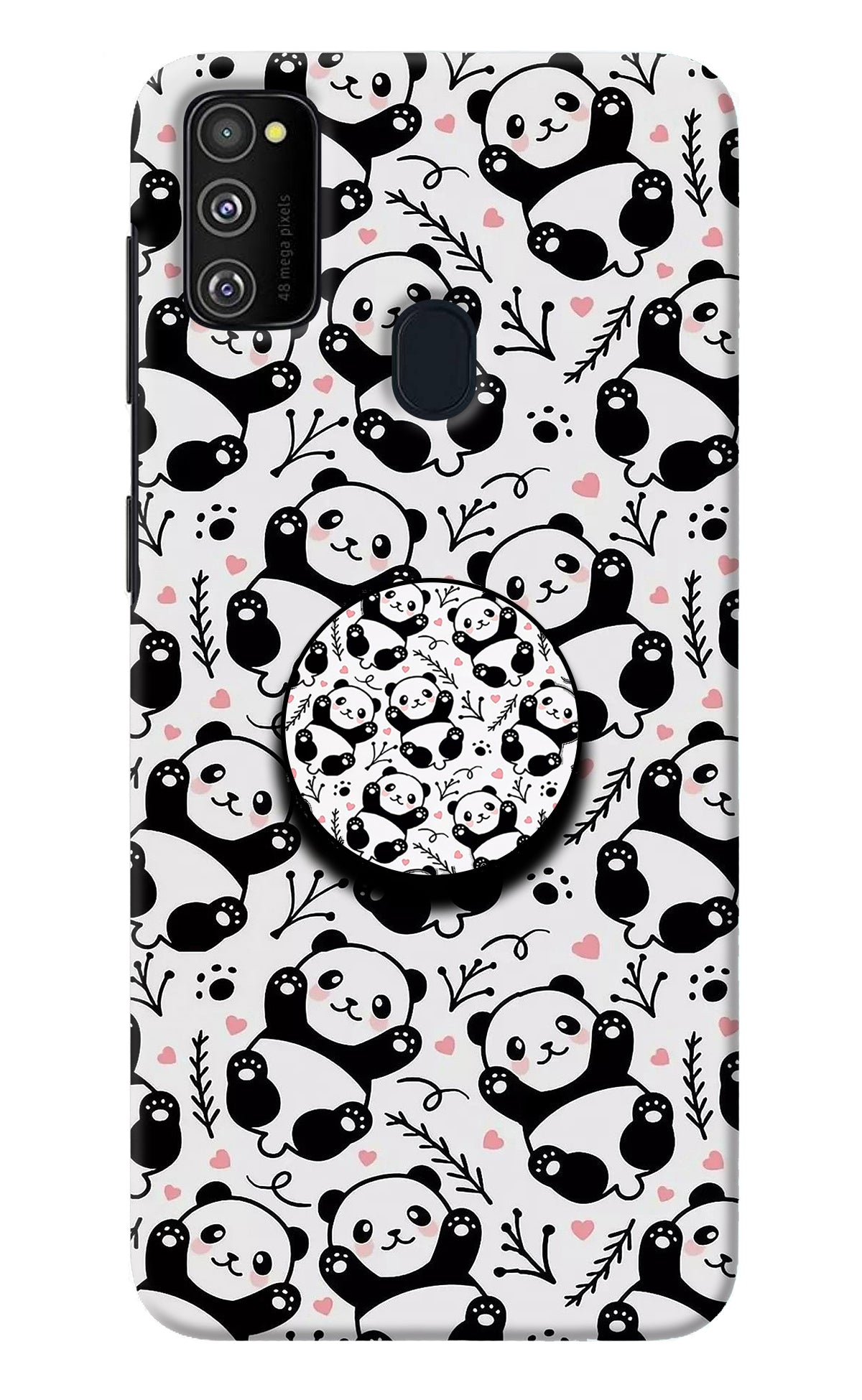 Cute Panda Samsung M30s Pop Case