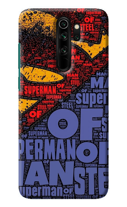 Superman Redmi Note 8 Pro Back Cover