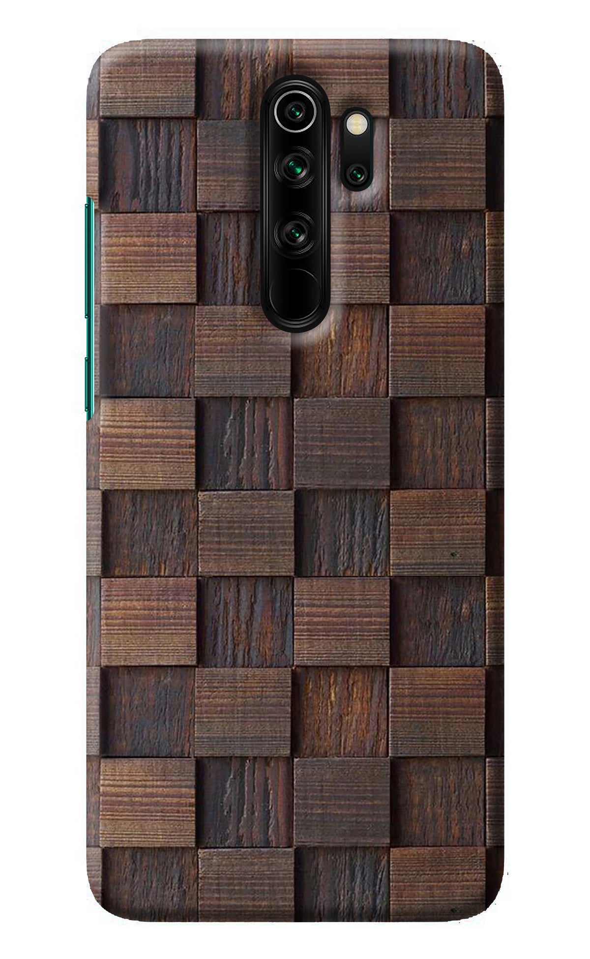 Wooden Cube Design Redmi Note 8 Pro Back Cover