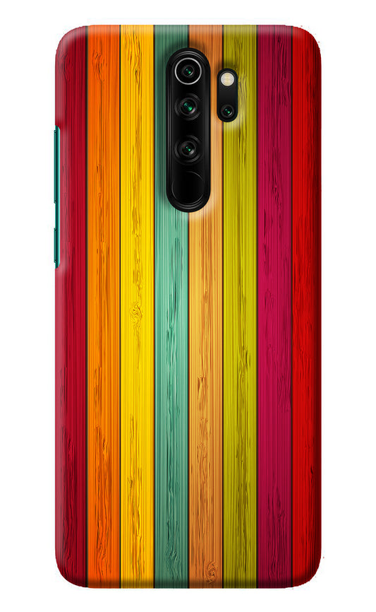 Multicolor Wooden Redmi Note 8 Pro Back Cover