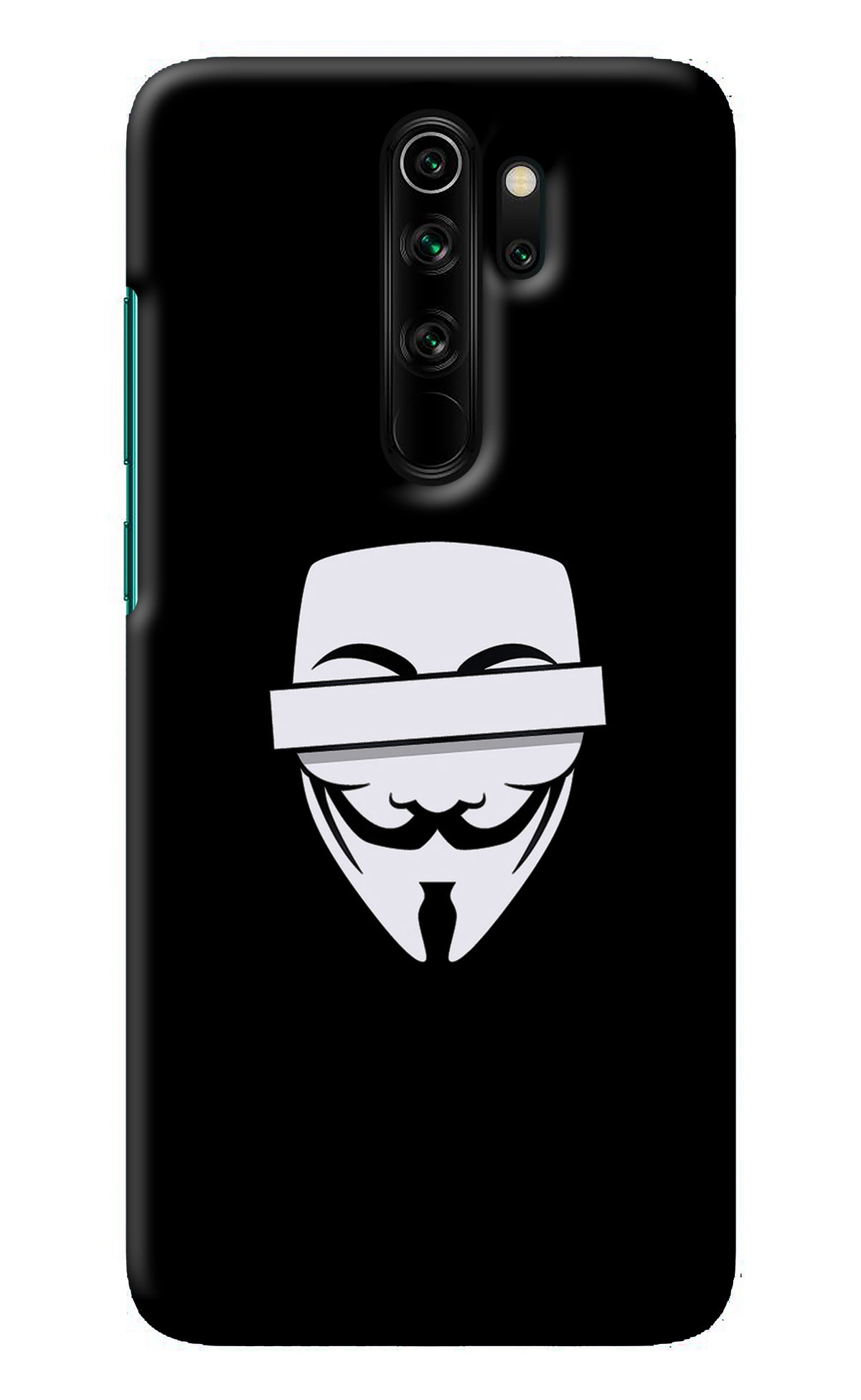 Anonymous Face Redmi Note 8 Pro Back Cover