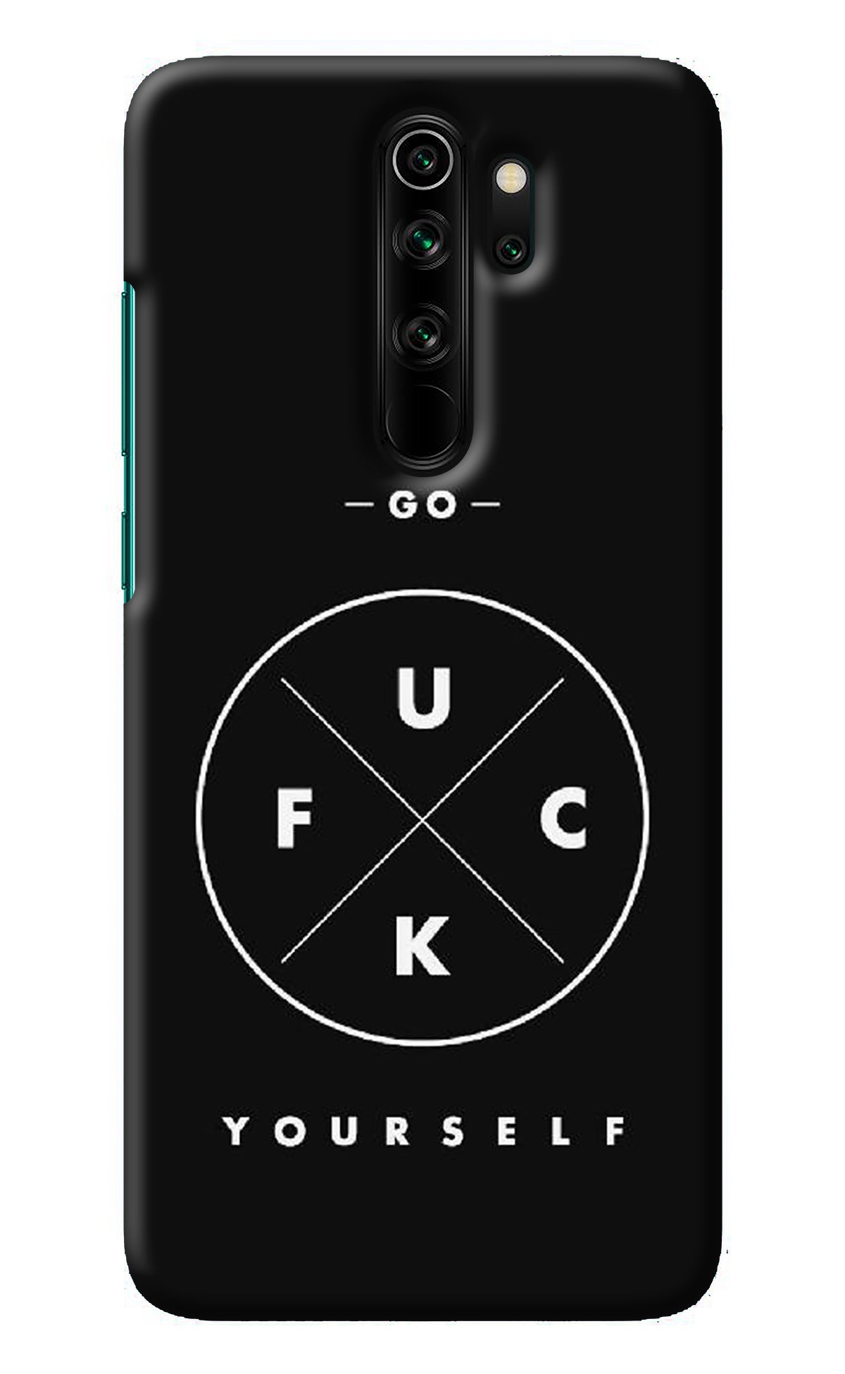 Go Fuck Yourself Redmi Note 8 Pro Back Cover