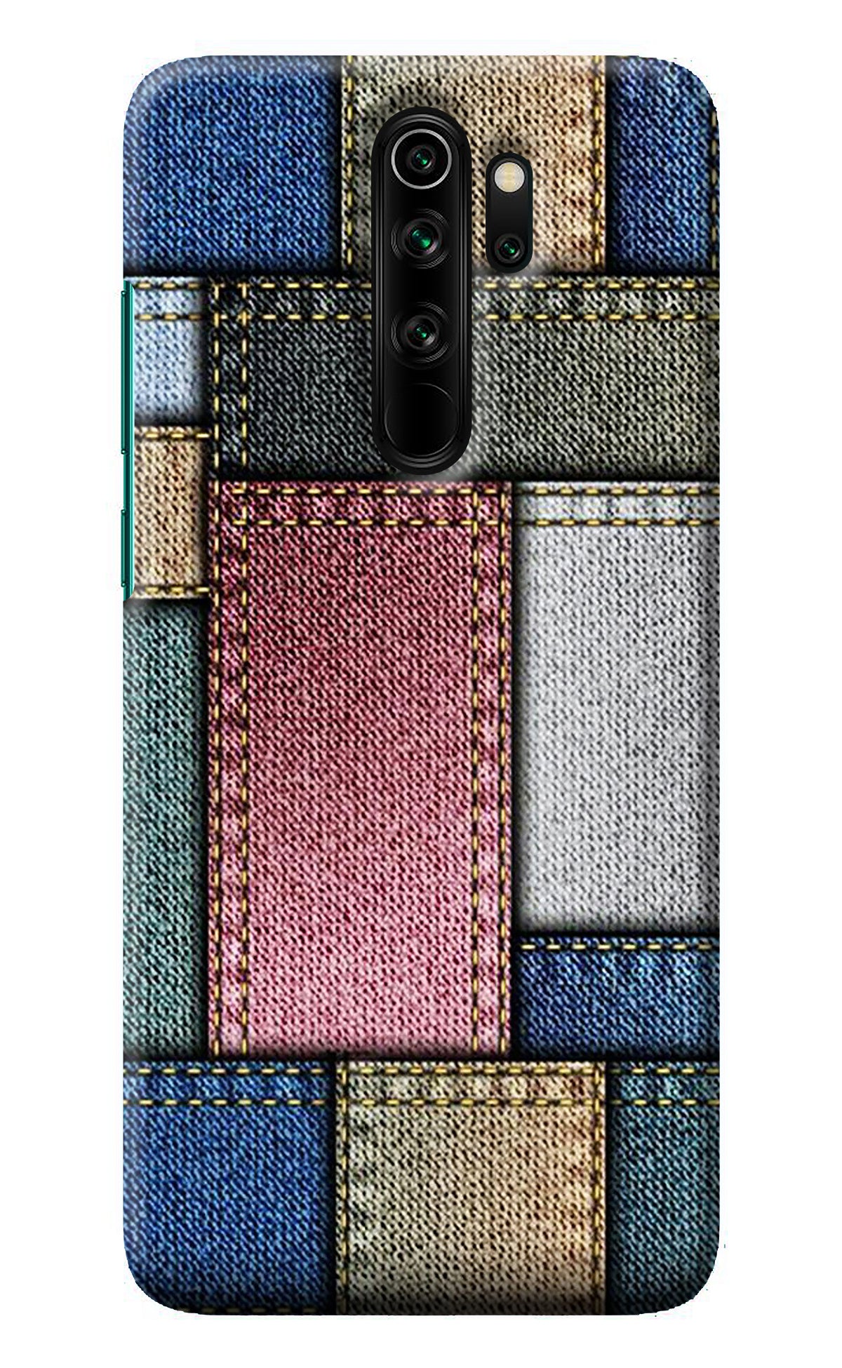 Multicolor Jeans Redmi Note 8 Pro Back Cover