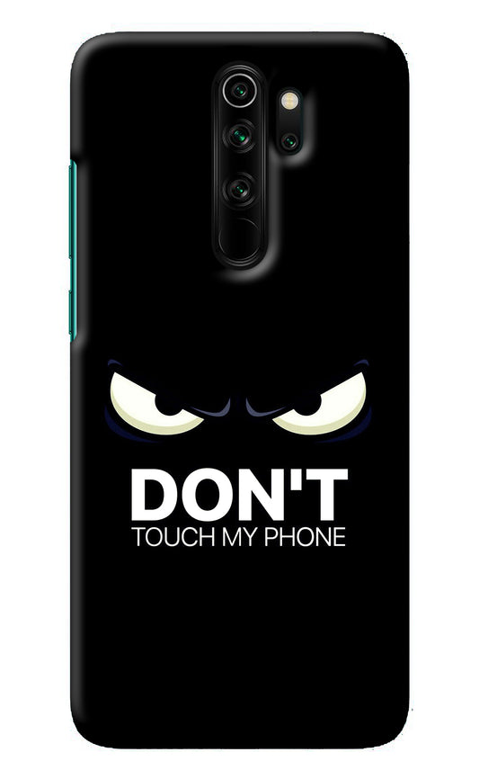 Don'T Touch My Phone Redmi Note 8 Pro Back Cover