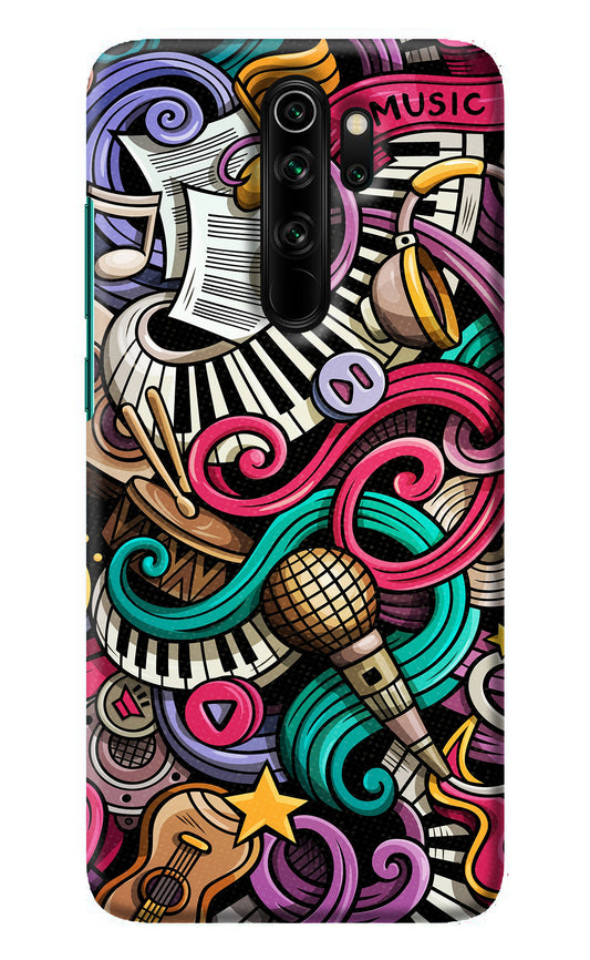 Music Abstract Redmi Note 8 Pro Back Cover
