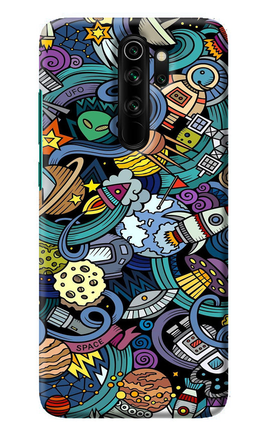 Space Abstract Redmi Note 8 Pro Back Cover