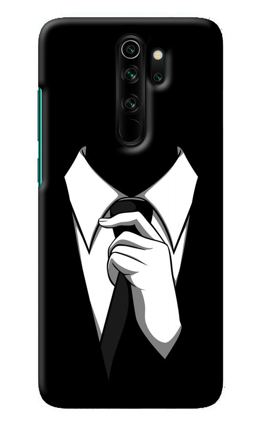 Black Tie Redmi Note 8 Pro Back Cover