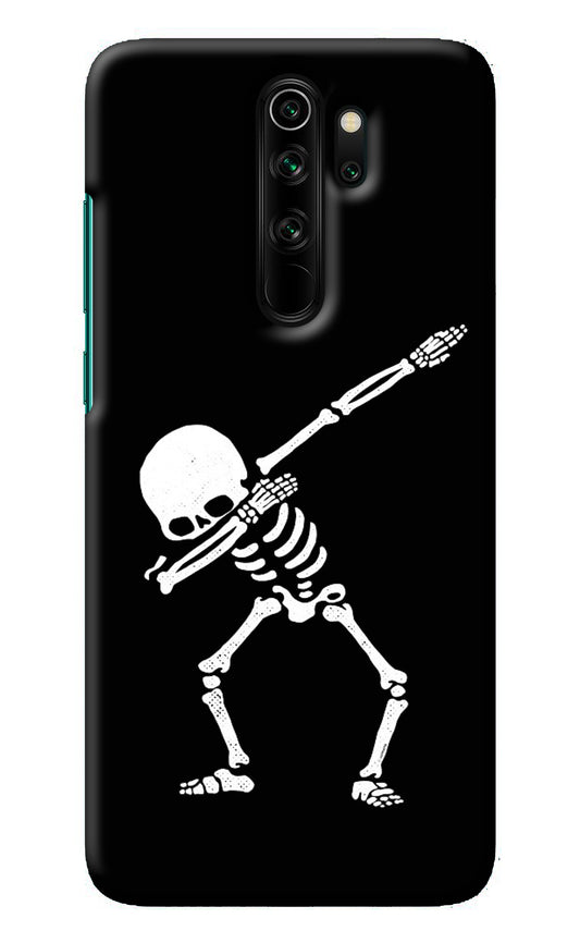 Dabbing Skeleton Art Redmi Note 8 Pro Back Cover