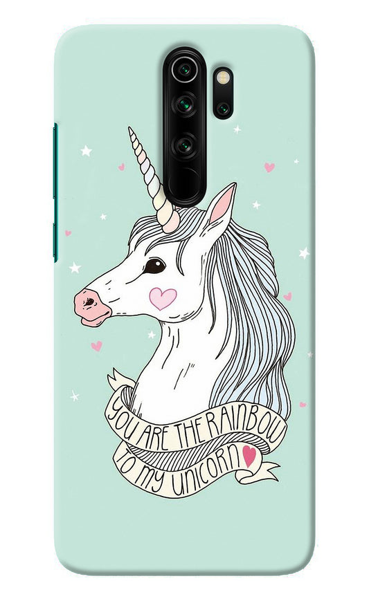 Unicorn Wallpaper Redmi Note 8 Pro Back Cover