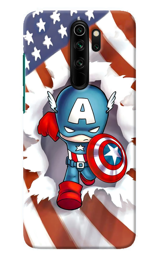 Captain America Redmi Note 8 Pro Back Cover