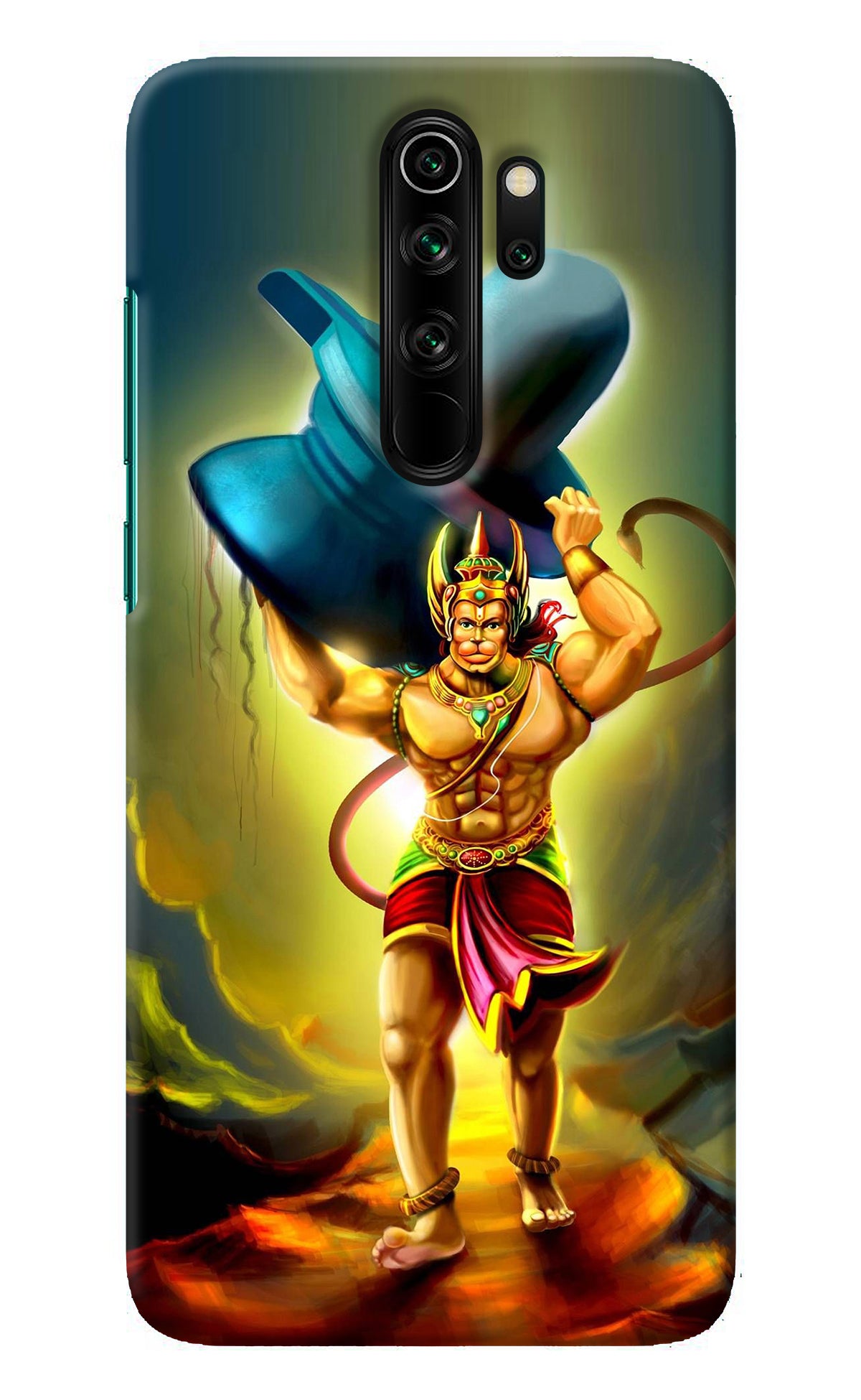 Lord Hanuman Redmi Note 8 Pro Back Cover