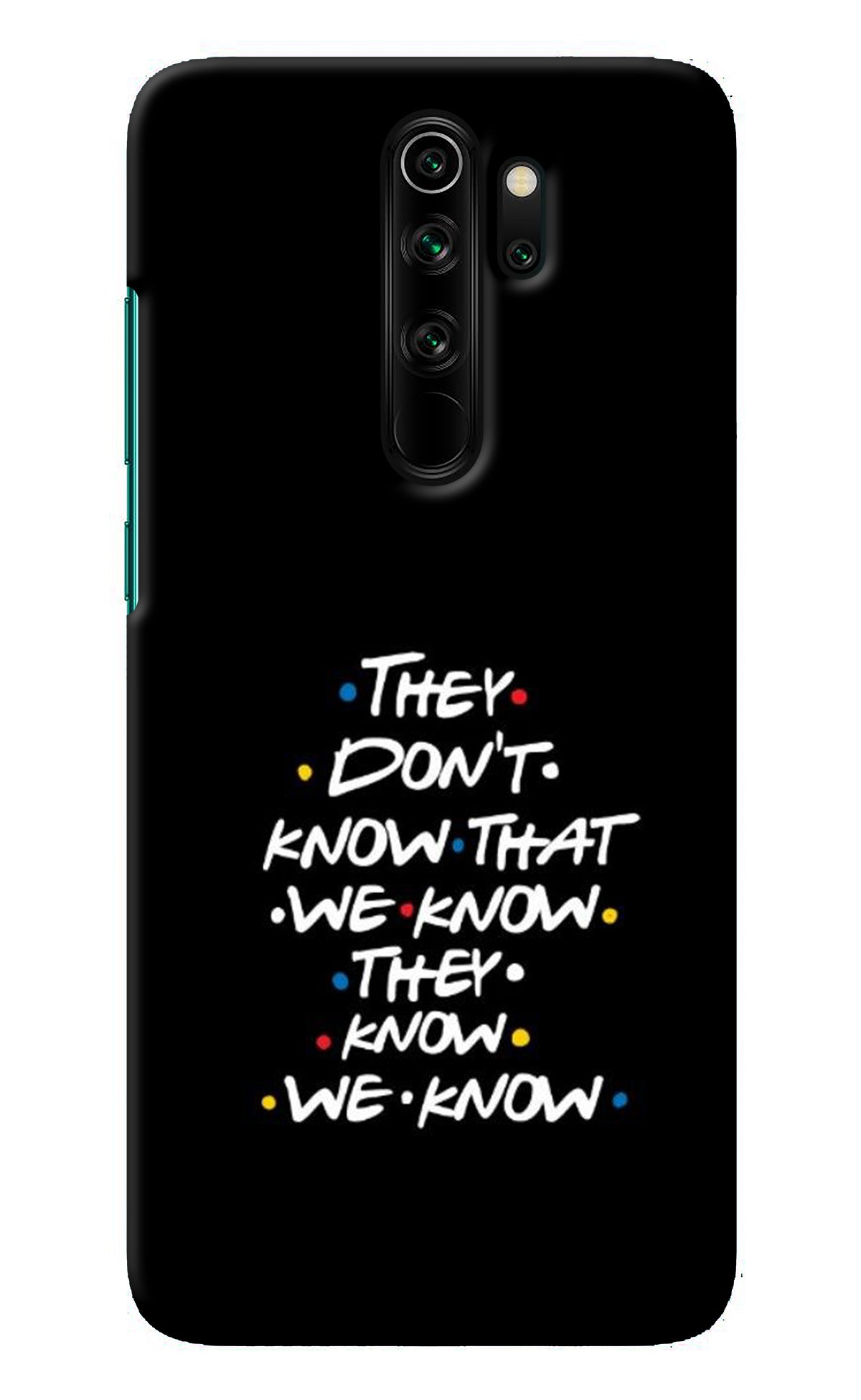 FRIENDS Dialogue Redmi Note 8 Pro Back Cover