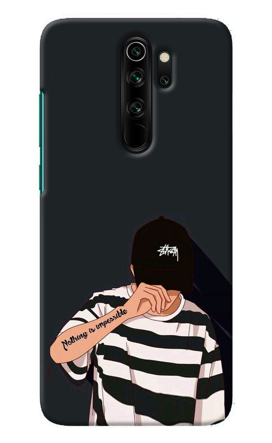 Aesthetic Boy Redmi Note 8 Pro Back Cover