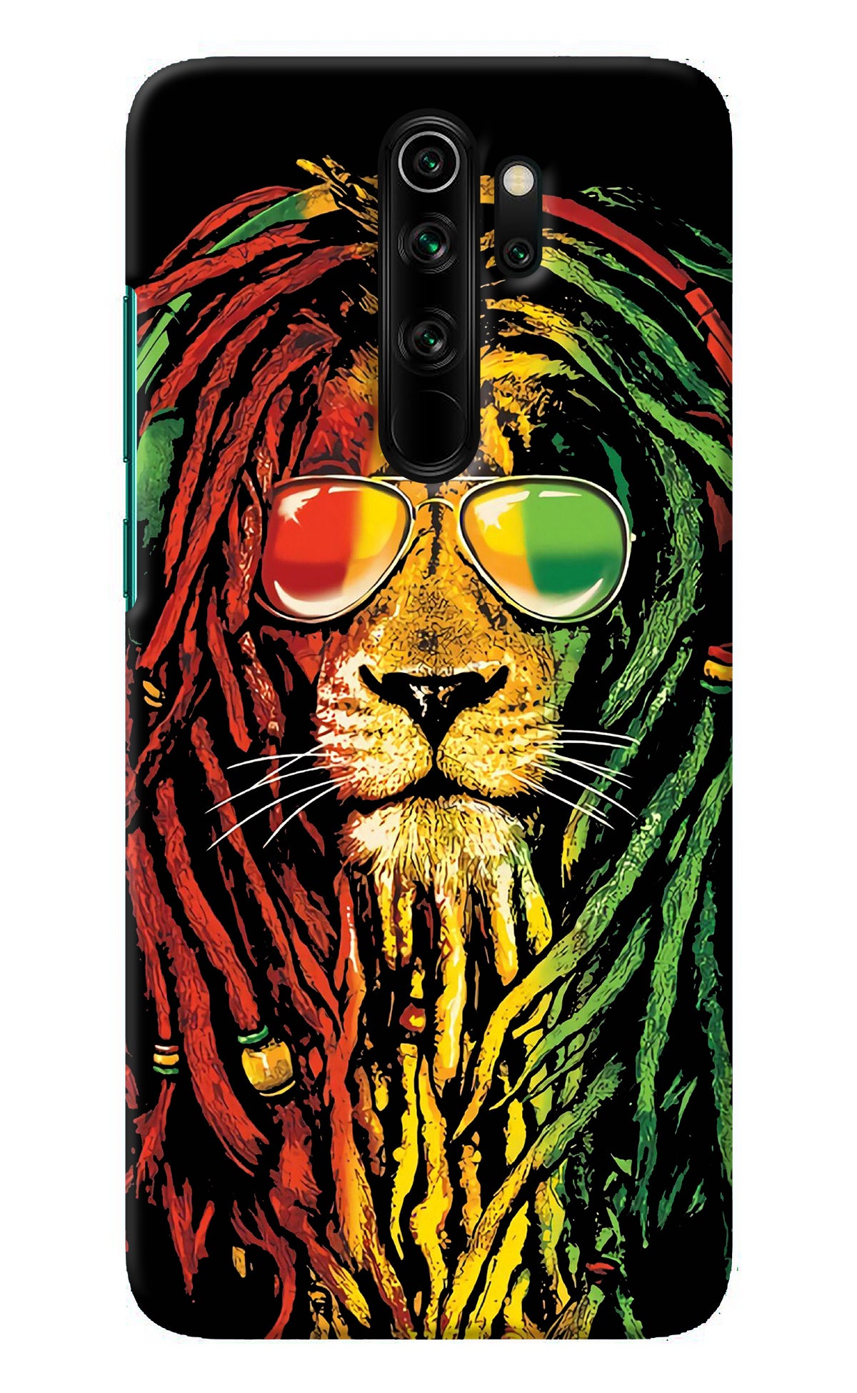 Rasta Lion Redmi Note 8 Pro Back Cover