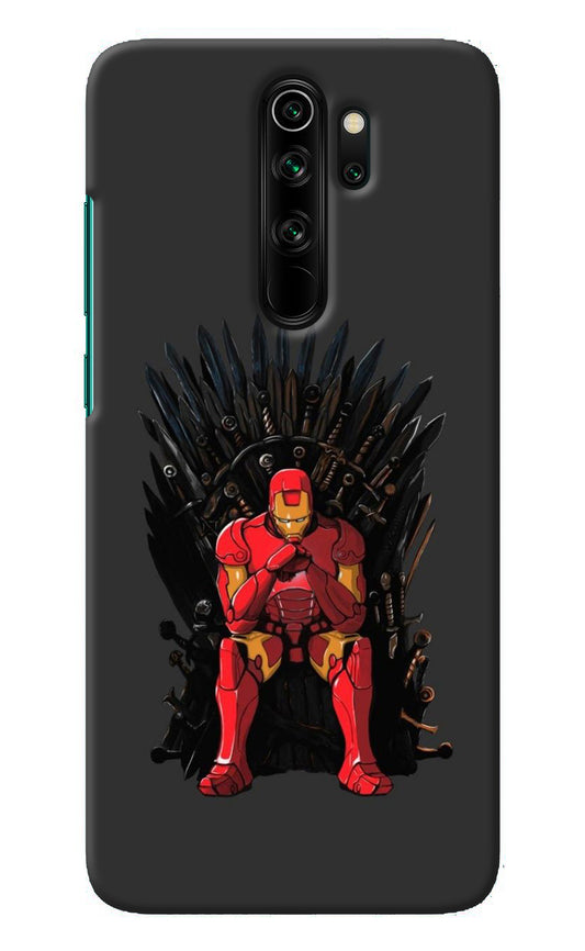 Ironman Throne Redmi Note 8 Pro Back Cover