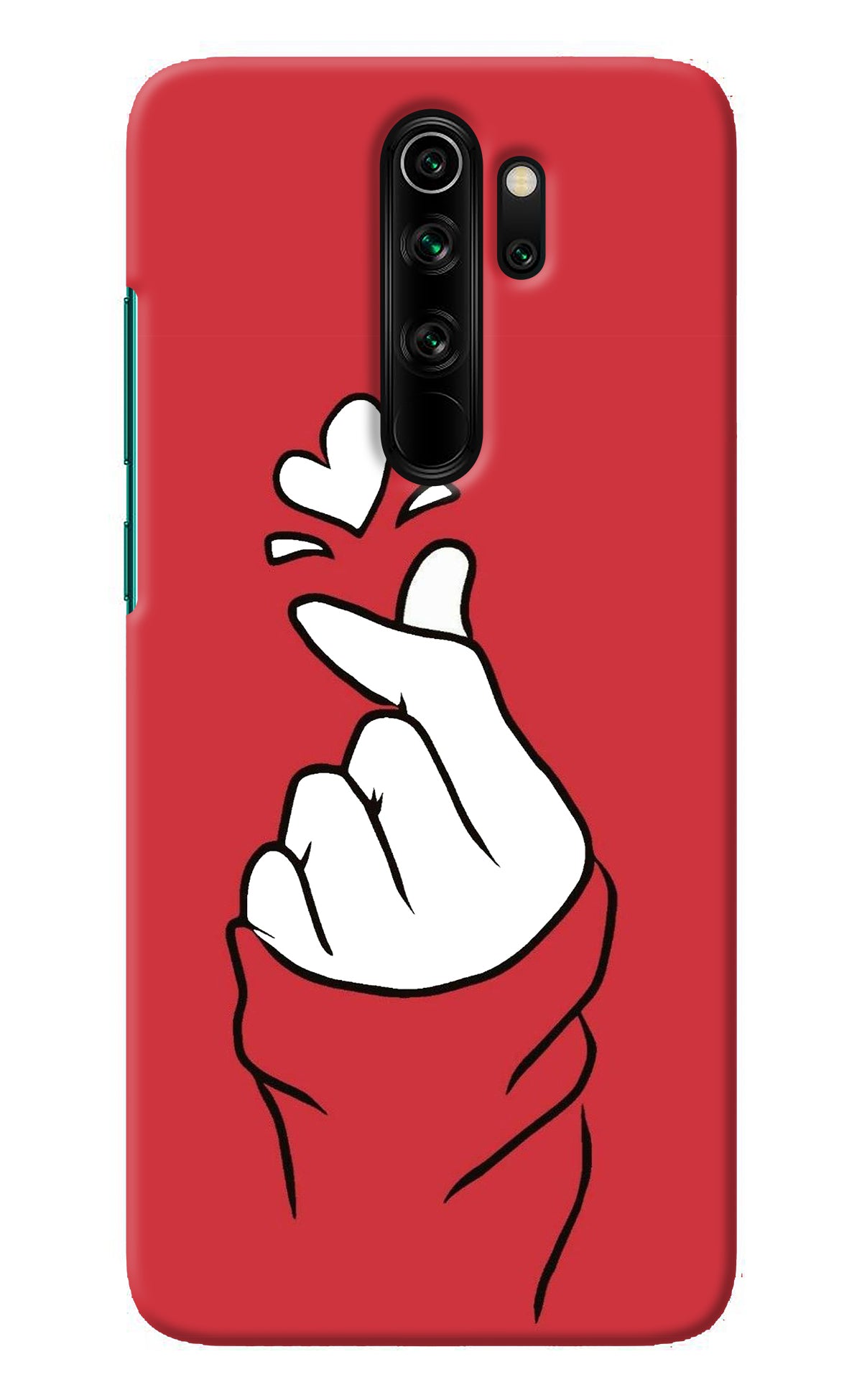 Korean Love Sign Redmi Note 8 Pro Back Cover