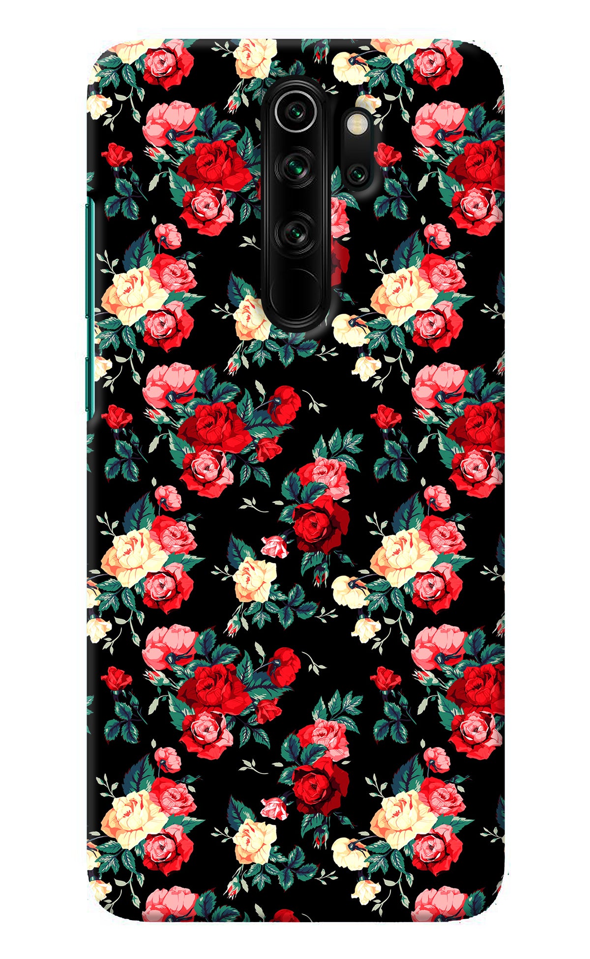 Rose Pattern Redmi Note 8 Pro Back Cover