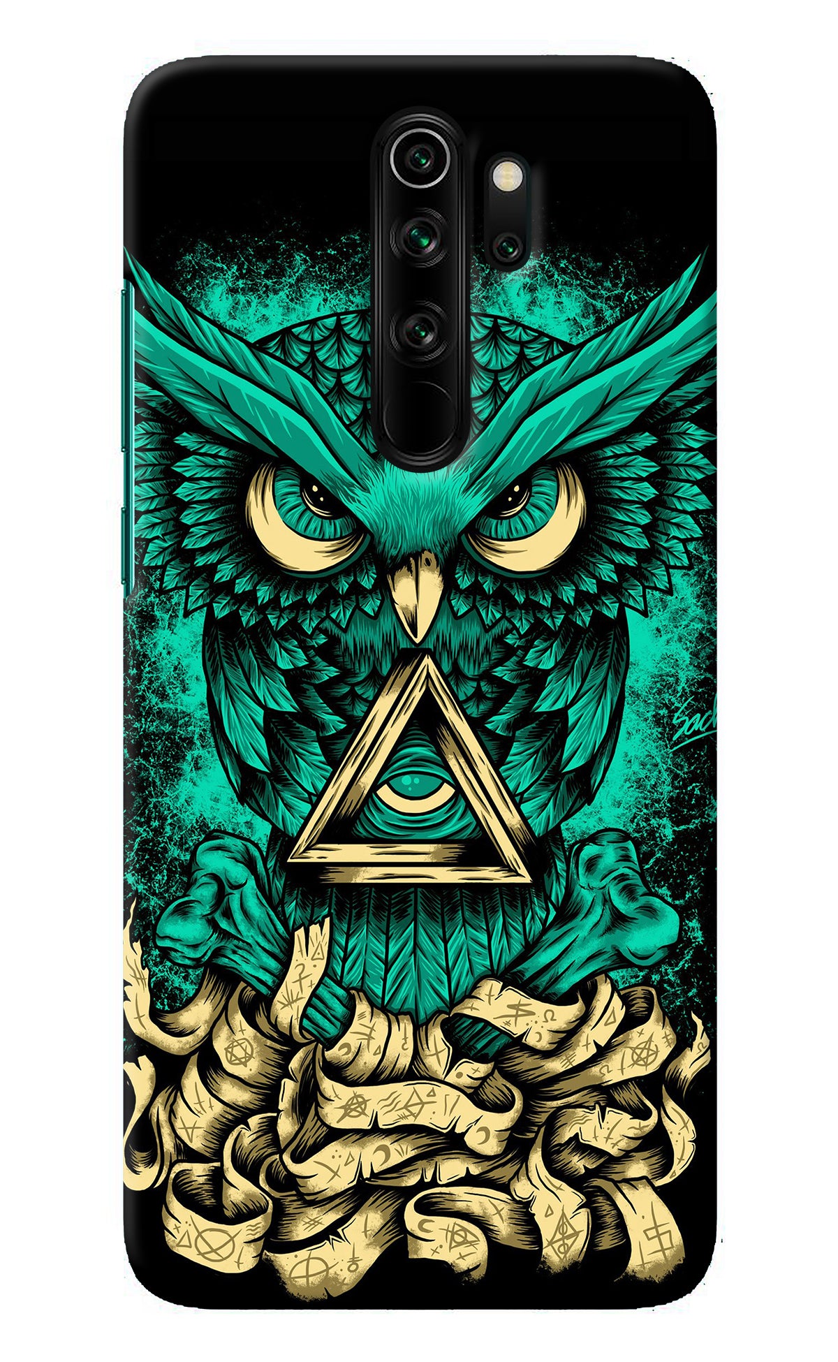 Green Owl Redmi Note 8 Pro Back Cover