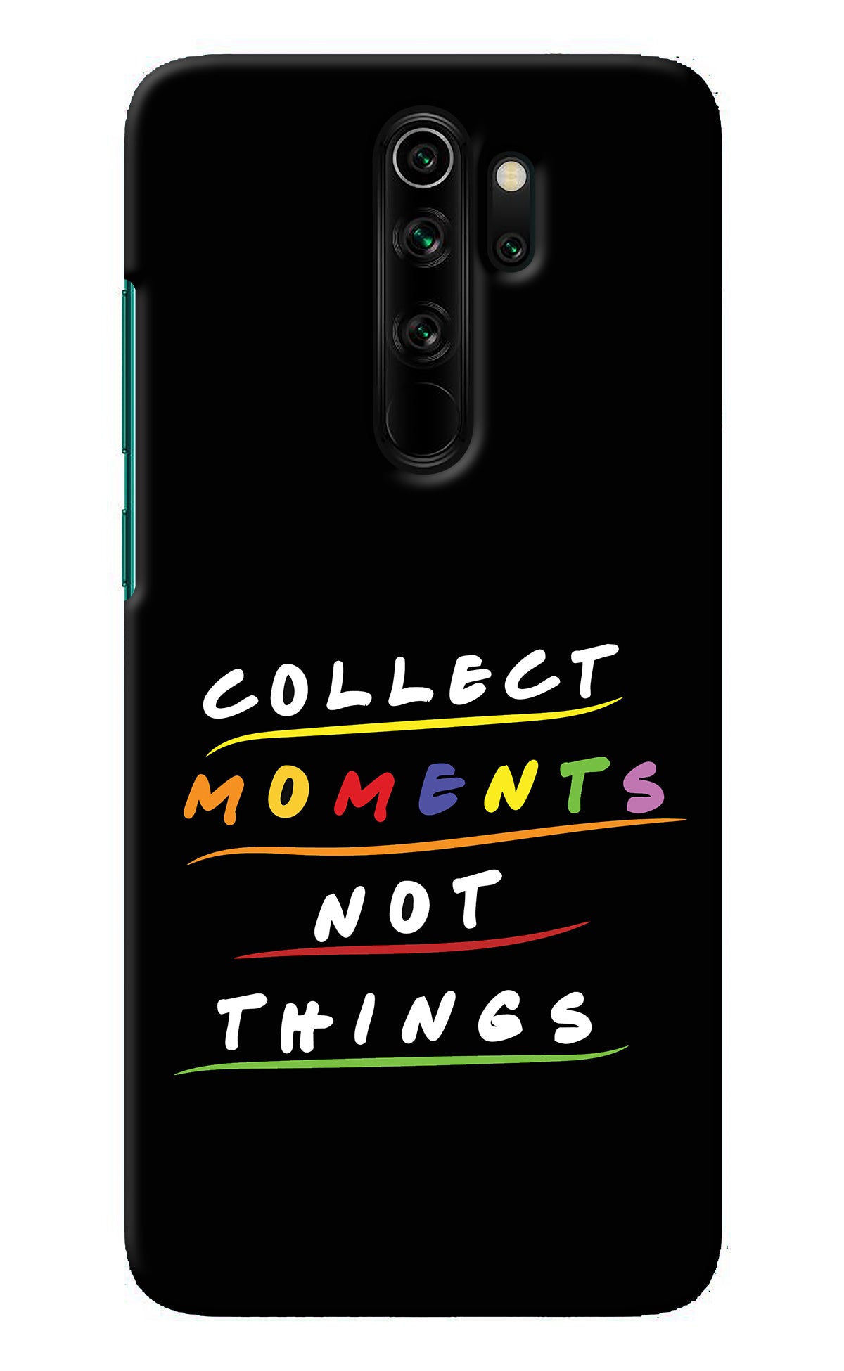 Collect Moments Not Things Redmi Note 8 Pro Back Cover